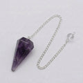 Amethyst Pendel spitz 4cm