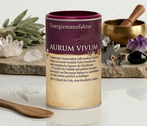 Aurum Vivum - Pflanzenpulver zur Stärkung von Seele und Körper