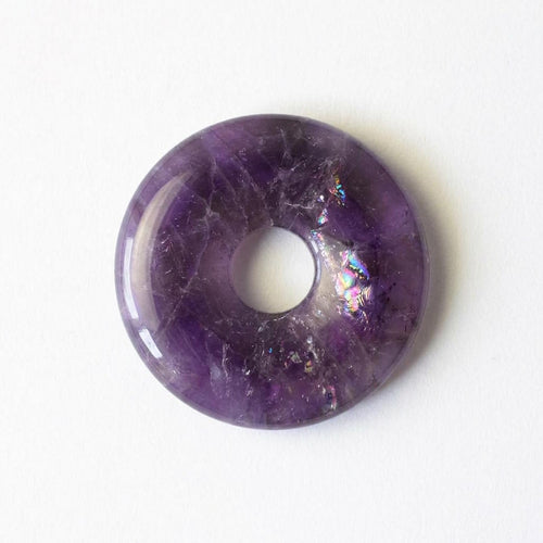 3er Amethyst Donut 30mm