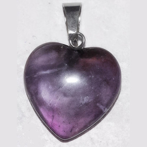 Amethyst Herzanhänger 20mm