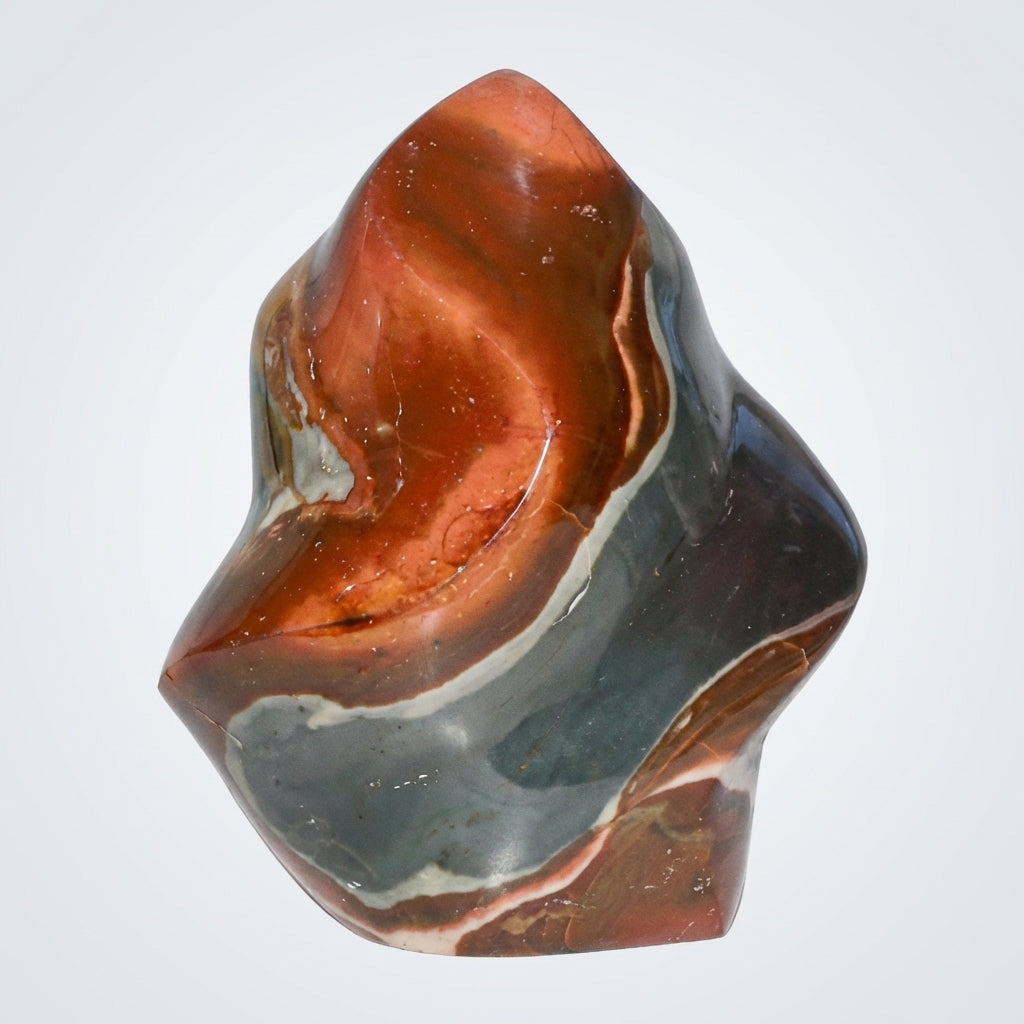 Roter Jaspis Flamme